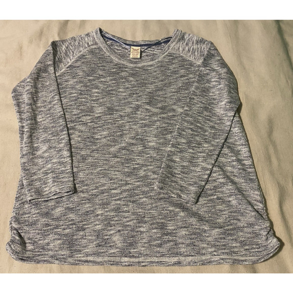 Faded Glory Sweater Womens Plus Size 20 XXL Silver Shimmer Pullover Sweater - Picture 3 of 11